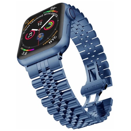 Watch 42mm Uyumlu KRD-36 Metal Zore Kordon-Gümüş-Gold