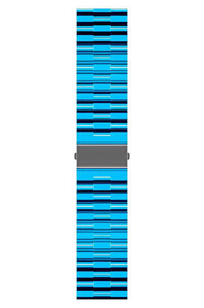 Huawei Watch GT 3 46mm Uyumlu KRD-27 Zore Kordon-Mavi