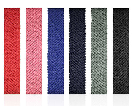 Watch 44mm Uyumlu KRD-38 Medium Zore Kordon-Siyah