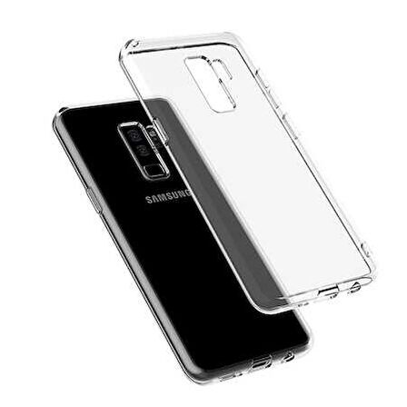 Galaxy S9 Plus Uyumlu Zore Süper Silikon Kapak-Renksiz