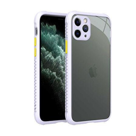 iPhone 11 Pro Uyumlu ​​ Kaff Kılıf-Mor