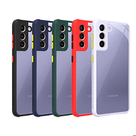 Galaxy S21 Uyumlu ​​Zore Kaff Kapak-Mor