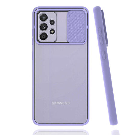 Galaxy A72 Uyumlu Zore LALTi Kapak-Lila