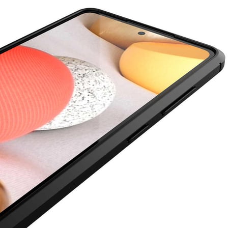 Galaxy A52 Uyumlu Zore Niss Silikon Kapak-Siyah