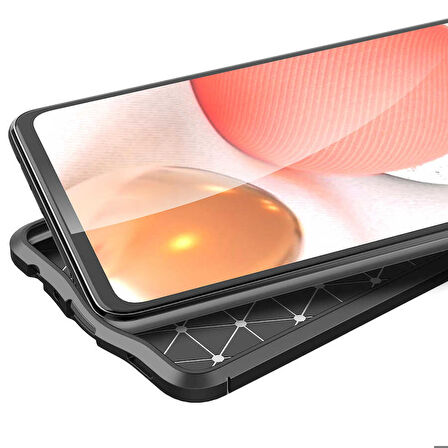 Galaxy A72 Uyumlu Zore Niss Silikon Kapak-Lacivert