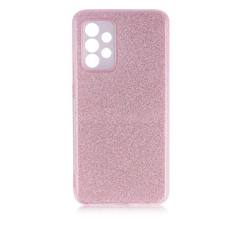 Galaxy A72 Uyumlu Zore Shining Silikon-Rose Gold