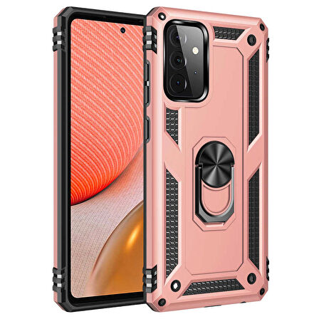 Galaxy A52 Uyumlu Zore Vega Kapak-Rose Gold