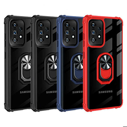 Galaxy A72 Uyumlu Zore Mola Kapak-Siyah