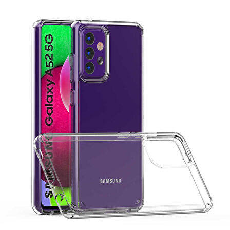 Galaxy A52 Uyumlu Zore Coss Kapak-Renksiz