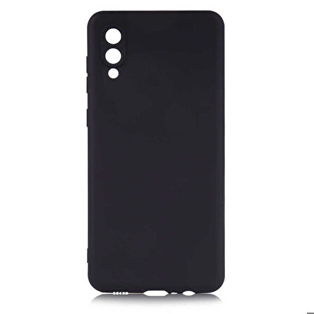 Galaxy A02 Uyumlu Zore Premier Silikon Kapak-Siyah