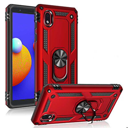 Galaxy A01 Core Uyumlu Zore Vega Kapak-Gri