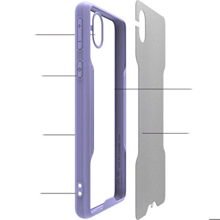 Galaxy A01 Core Uyumlu Zore Parfe Kapak-Lacivert