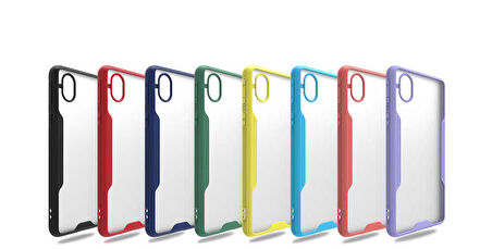 Galaxy A01 Core Uyumlu Zore Parfe Kapak-Sarı