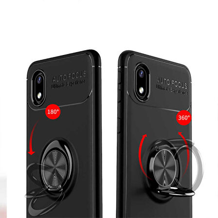 Galaxy A01 Core Uyumlu Zore Ravel Silikon Kapak-Kırmızı