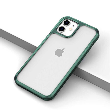 iPhone 11 Uyumlu Zore Roll Kapak-Koyu Yeşil