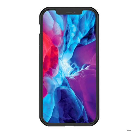 iPhone 12 Uyumlu Zore Roll Kapak-Siyah