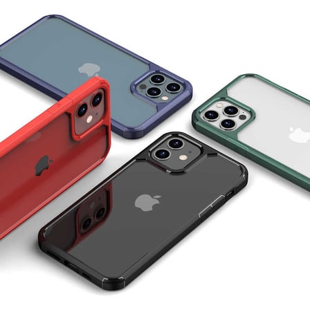 iPhone 12 Pro Max Uyumlu Zore Roll Kılıf-Mavi