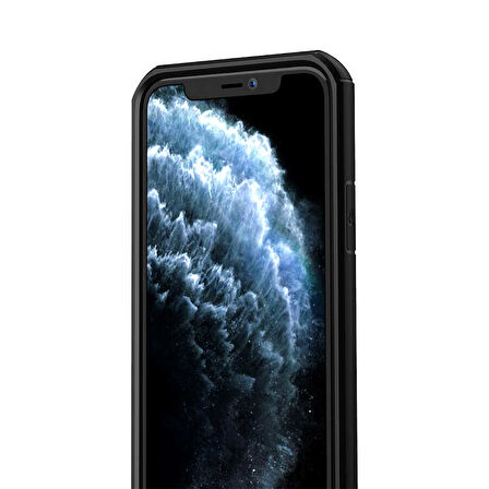 iPhone 11 Uyumlu Zore İnoks Kılıf-Mavi