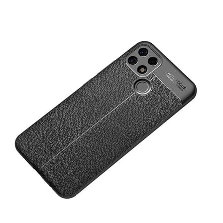 Oppo A15S Kılıf OMSY Niss Silikon Kapak-Lacivert