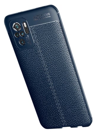 Xiaomi Redmi Note 10S Kılıf OMSY Niss Silikon Kapak-Lacivert