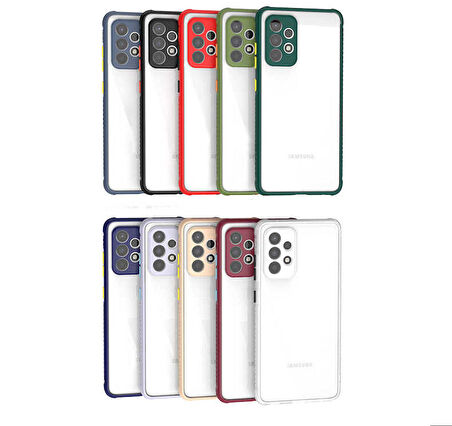 Galaxy A72 Uyumlu ​​Zore Kaff Kapak-Mor