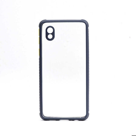 Galaxy A01 Core Uyumlu ​​Zore Kaff Kapak-Lacivert
