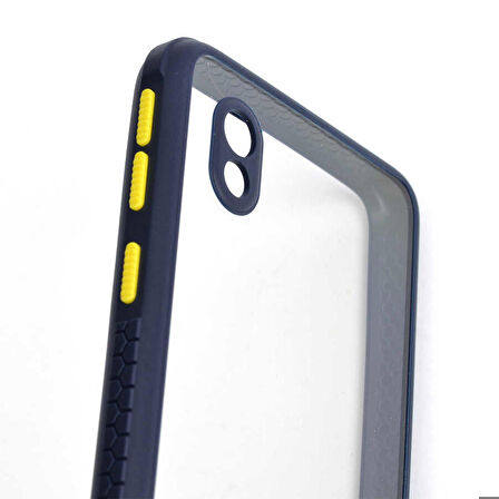 Galaxy A01 Core Uyumlu ​​Zore Kaff Kapak-Lacivert