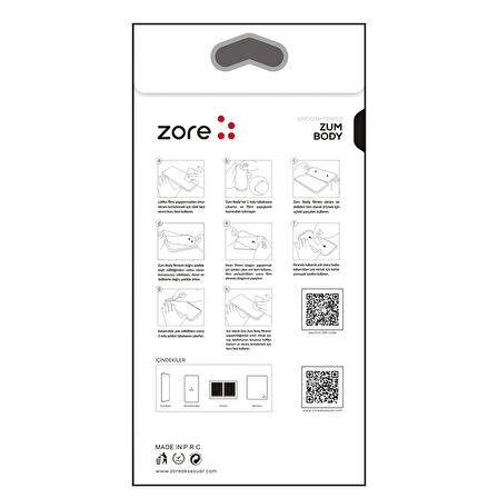 Galaxy S20 Uyumlu Zore Ön Arka Zum Body Ekran Koruyucu