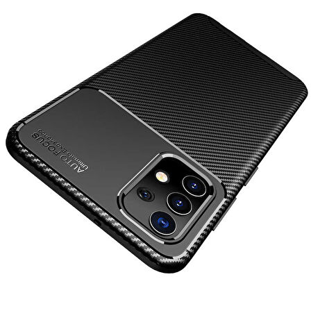 Galaxy A32 4G Uyumlu Zore Negro Silikon Kapak-Lacivert