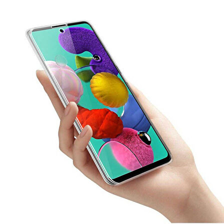 Galaxy M31S Uyumlu Zore Enjoy Kapak-Renksiz