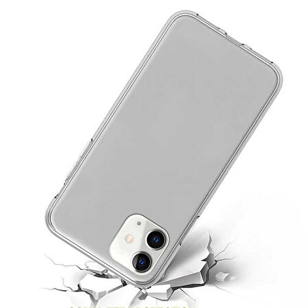 iPhone 12 Uyumlu Zore Enjoy Kılıf-Renksiz