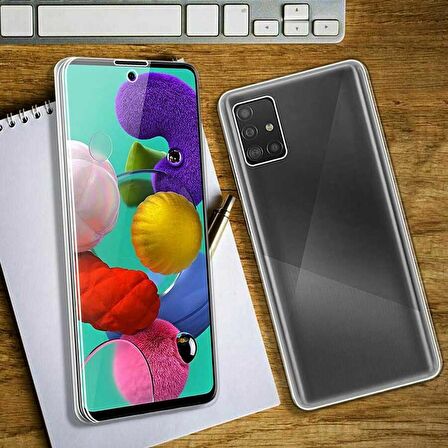 Galaxy A51 Uyumlu Zore Enjoy Kapak-Renksiz