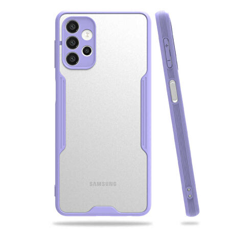 Galaxy A32 4G Uyumlu Zore Parfe Kapak-Mor