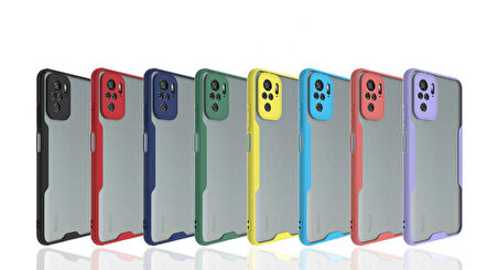 Xiaomi Poco M5S Kılıf Zore Parfe Kapak-Sarı