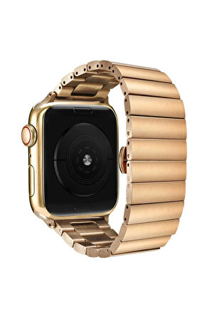 Apple Watch 38mm Uyumlu Krd-41 Metal Kordon Gümüş