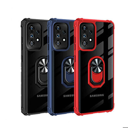 Galaxy A32 4G Uyumlu Zore Mola Kapak-Kırmızı