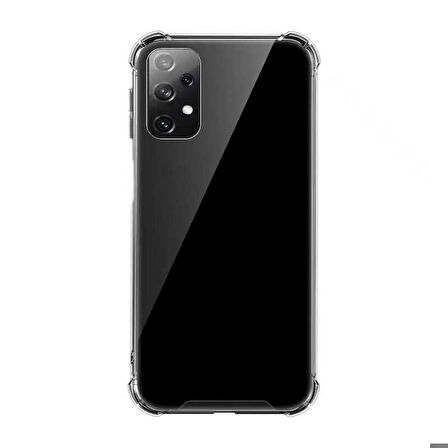 Galaxy A32 4G Uyumlu Zore Nitro Anti Shock Silikon-Renksiz