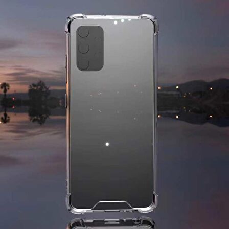 Galaxy A32 4G Uyumlu Zore Nitro Anti Shock Silikon-Renksiz