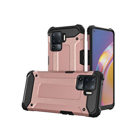 Oppo Reno 5 Lite Kılıf Zore Crash Silikon Kapak