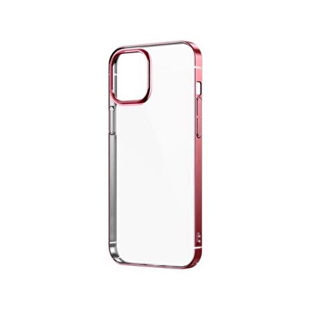 iPhone 12 Pro Uyumlu Zore Pixel Kapak-Kırmızı