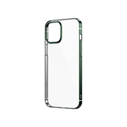 iPhone 12 Pro Uyumlu Zore Pixel Kılıf-Açık Yeşil