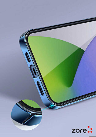 iPhone 11 Uyumlu Zore Pixel Kapak-Lacivert