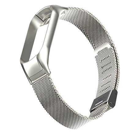 Xiaomi Mi Band 5 Uyumlu KRD-06 Metal Zore Kordon-Gold