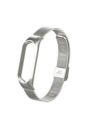 Xiaomi Mi Band 6 Uyumlu Krd-06 Metal Kordon-gold