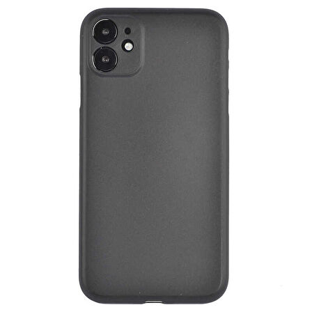 iPhone 12 Uyumlu ​​Zore Tiny Kapak-Siyah