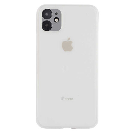 iPhone 12 Uyumlu ​​ Tiny Kılıf-Renksiz