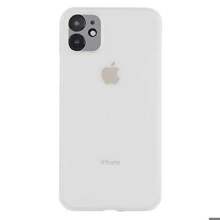 iPhone 12 Uyumlu ​​Zore Tiny Kapak-Renksiz