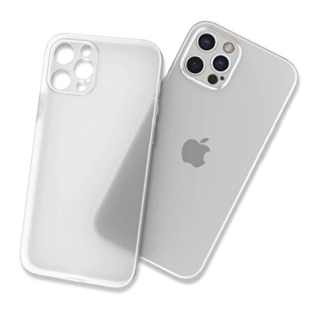 iPhone 12 Pro Max Uyumlu ​​Zore Tiny Kapak-Renksiz