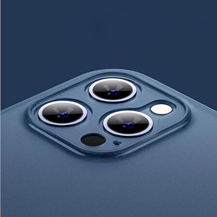 iPhone 12 Pro Max Uyumlu ​​Zore Tiny Kapak-Mavi