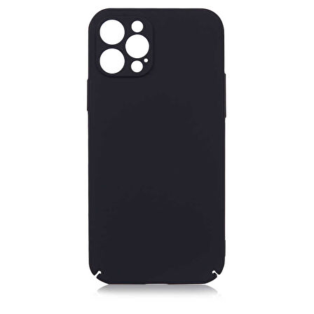 iPhone 12 Pro Uyumlu Zore Kapp Kılıf-Siyah